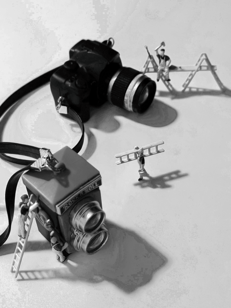 Proyecto fotográfico de Jaio de la Puerta. Miniaturas.