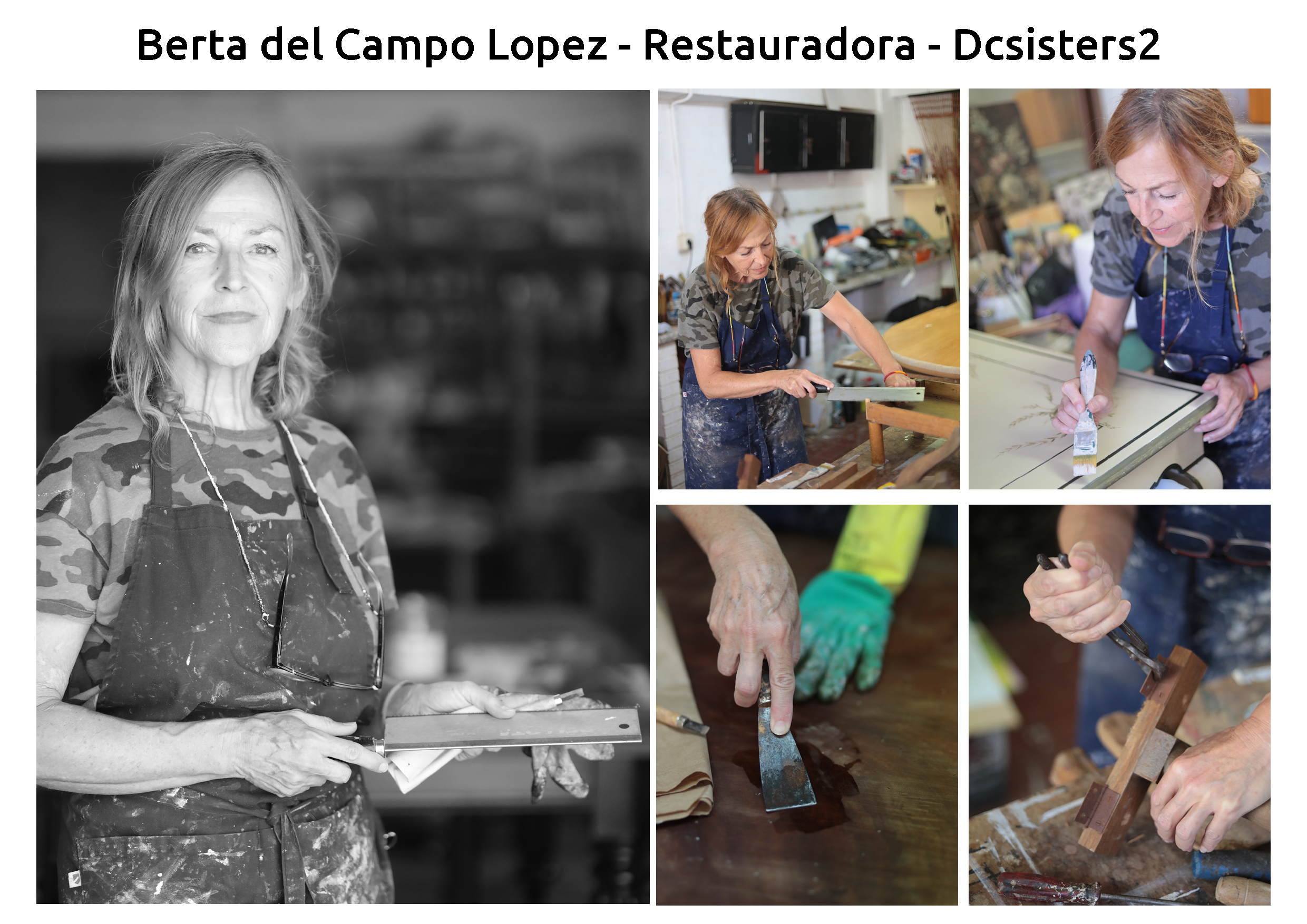 Proyecto fotográfico de Jaio: "Women are beautiful. Llámame Eulalia". Berta del Campo López.