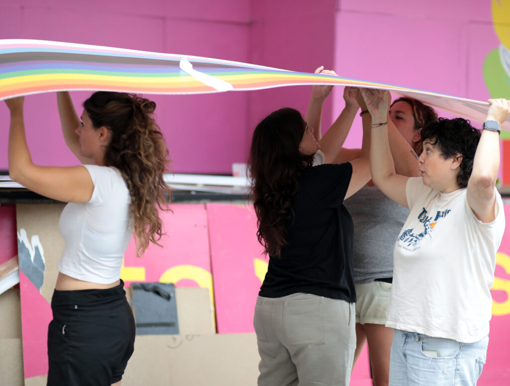 Proyecto fotográfico de Jaio. Women are beautiful. <em>Llámame Eulalia. </em>Txinparta Feminista Konpartsa