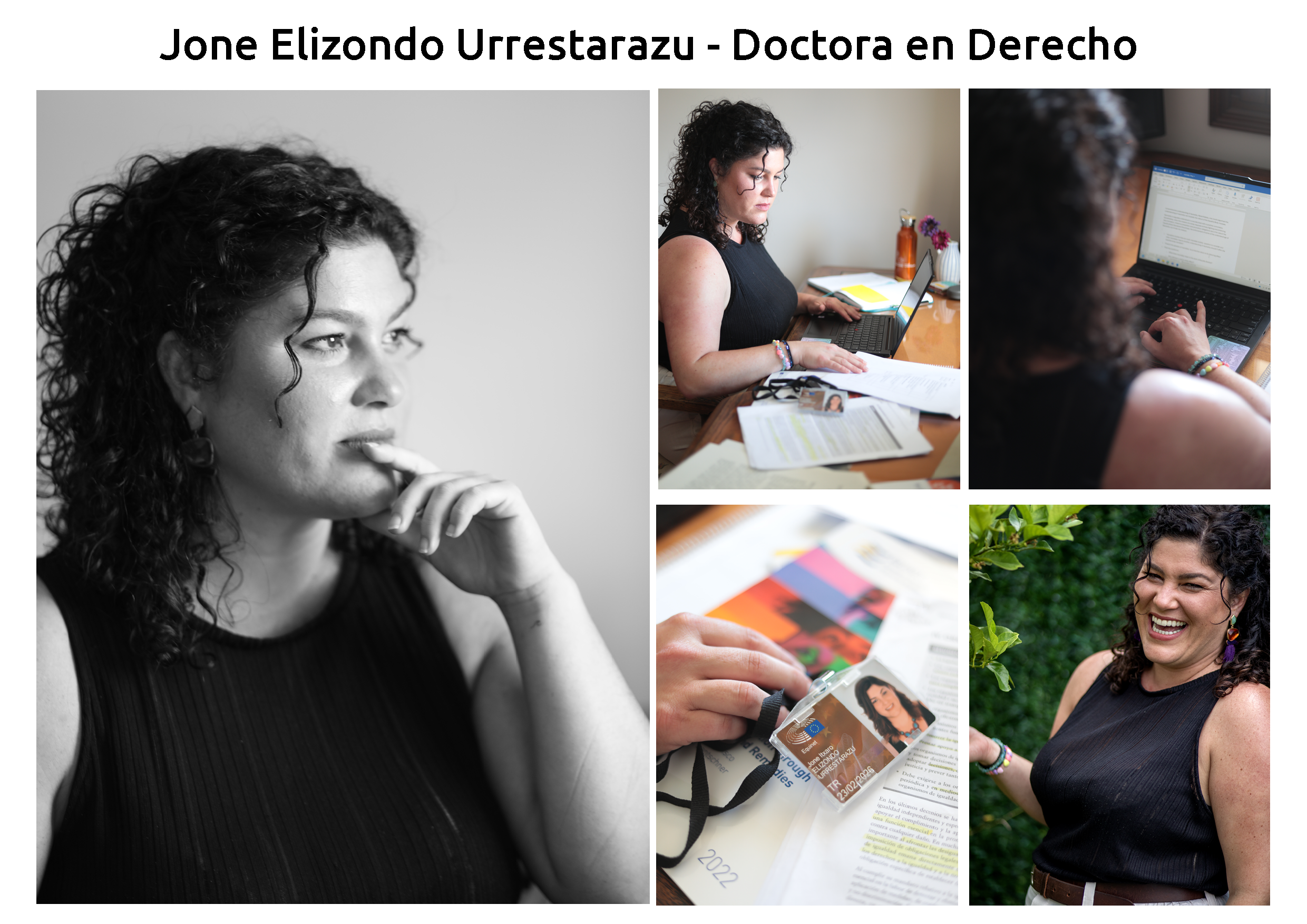 Proyecto fotográfico de Jaio: "Women are beautiful. Llámame Eulalia". Jone Elizondo Urrestarazu.