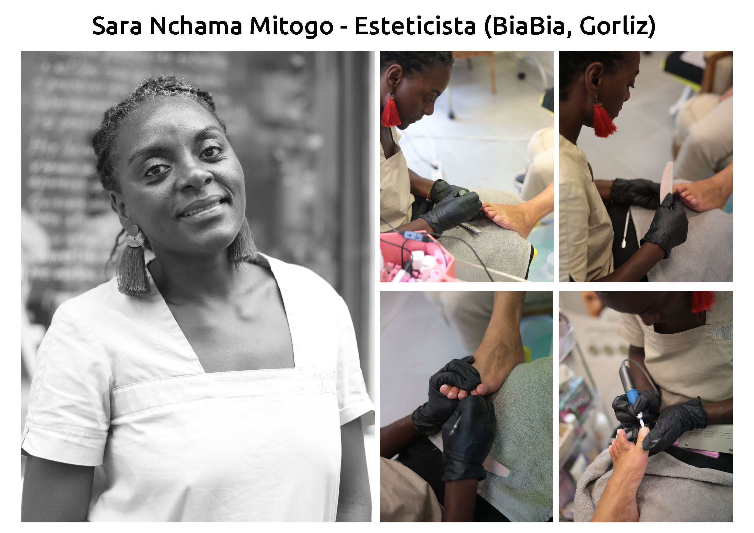 Proyecto fotográfico de Jaio: "Women are beautiful. Llámame Eulalia". Sara Nchama Mitogo.